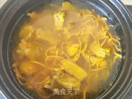 Make Abalone bouquet soup step 12