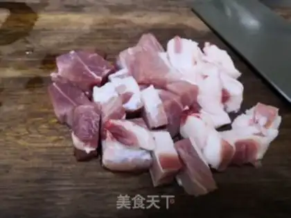 Make Porky mushroom pork step 0