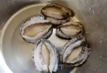 Make Oily abalone step 1