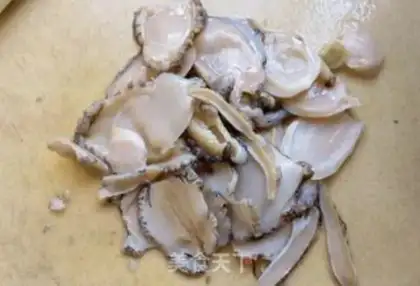 Make Oily abalone step 2