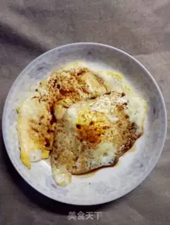 Make Soy fried eggs step 3