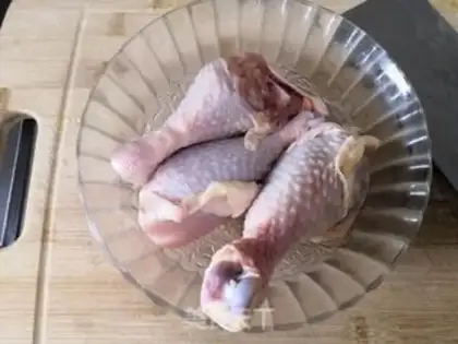 Make Orléans chicken-legged rice step 0