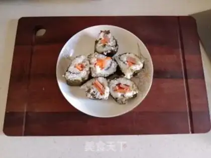 Make Seat sushi step 7