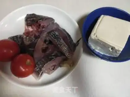 Make Tofu fried herring step 0