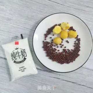 Make Red bean platter step 0