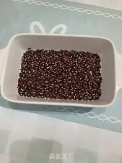 Make Red bean, black rice congee step 0
