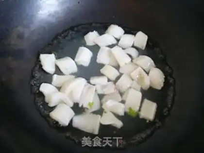 Make Celery pickles, fried squid step 4