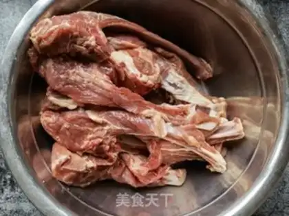 Make Fresh soup lamb chops step 0