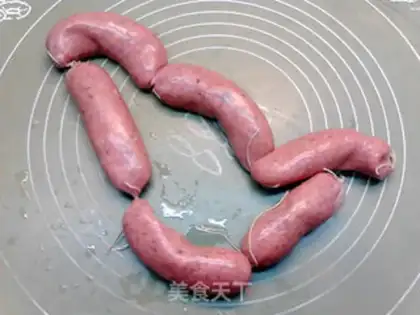 Make Mushroom pig sausage step 14