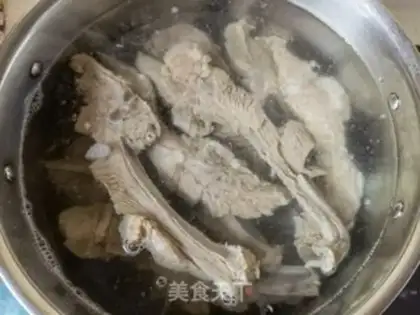 Make Fresh soup lamb chops step 6