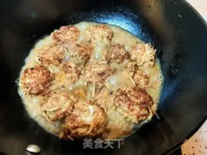 Make Pork radish balls step 16