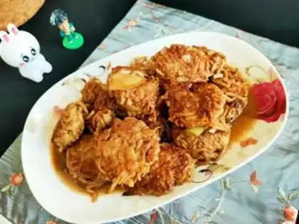 Make Pork radish balls step 18