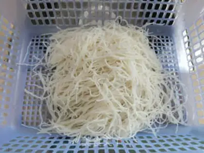 Make I used to make rice powder step 2