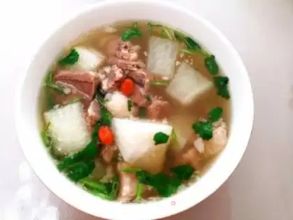 Make Roach and lamb soup step 6