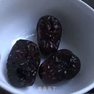 Make Red bean dates step 2