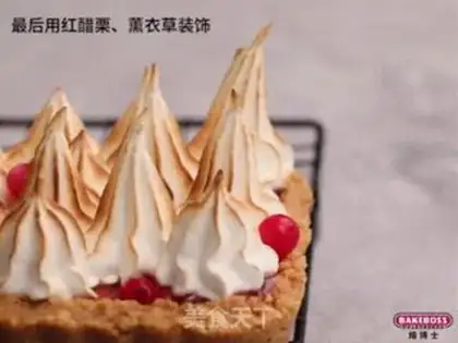 Make German Snow Mountain step 3