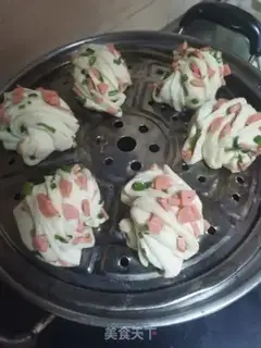 Make Ham sausage roll step 9