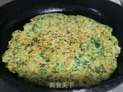 Make Chicken egg pancakes step 6