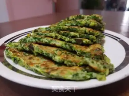 Make Chicken egg pancakes step 7