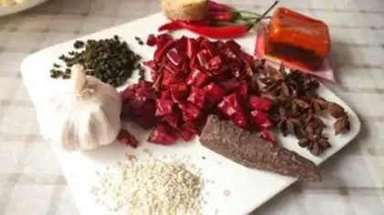 Make Spicy pot step 1