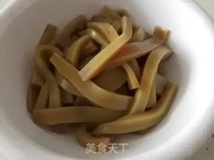 Make Mustard peanut sesame soybeans step 2