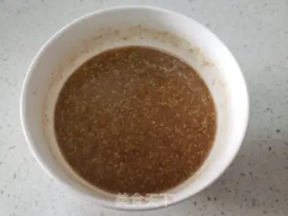Make Mustard peanut sesame soybeans step 3