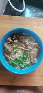 Make Moose mushroom noodles step 10