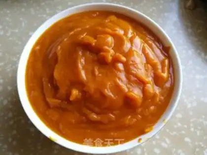 Make Pumpkin butter buns step 1