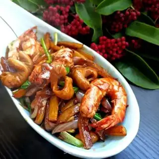 Make Dry-pot intestines shrimp step 20