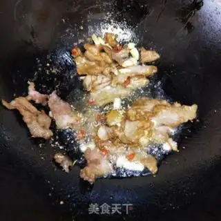 Make Cream fried beans step 5
