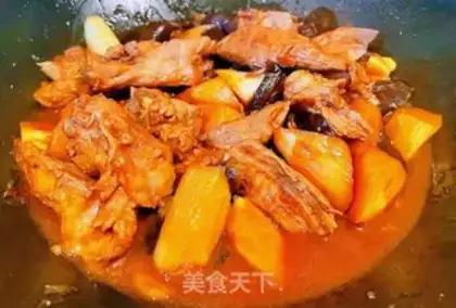Make A white eggplant chop step 13