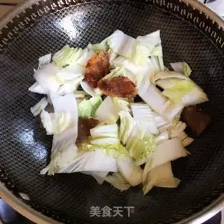 Make Weenie and cabbage step 1