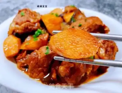 Make A white eggplant chop step 15