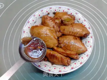 Make Green pepper steamed chicken wings step 6