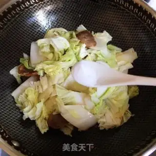 Make Weenie and cabbage step 2