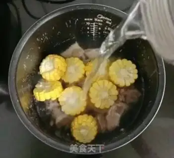 Make Corn radish steak soup step 6
