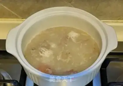 Make Crab congee step 2