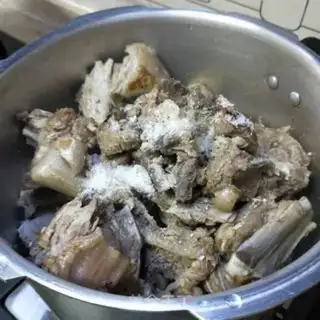 Make Clear the lamb step 6