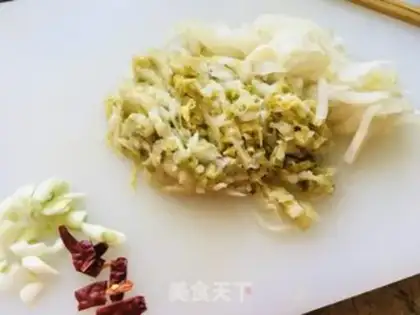Make Sour potatoes step 1