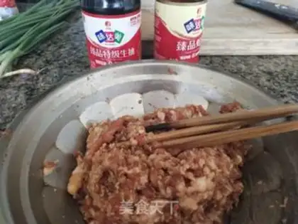 Make Colour dumplings step 1