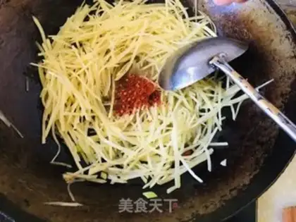 Make Sour potatoes step 4