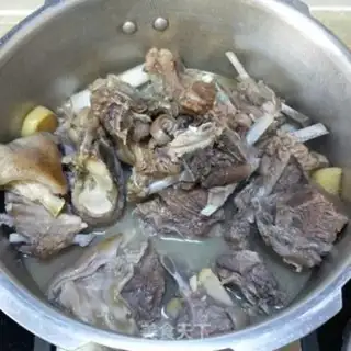 Make Clear the lamb step 12