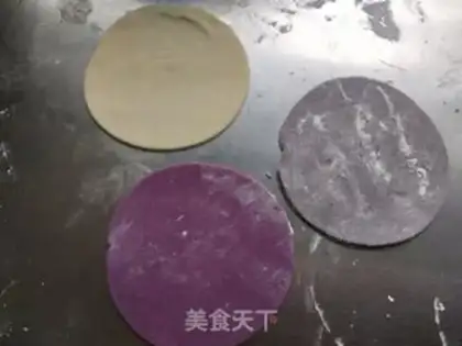Make Colour dumplings step 8