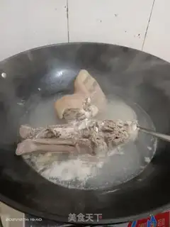 Make White pork head step 2
