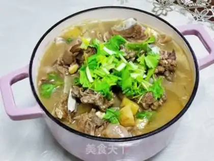 Make Clear the lamb step 15