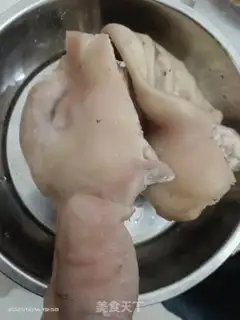 Make White pork head step 3