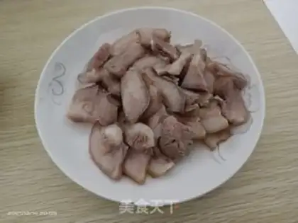 Make White pork head step 4