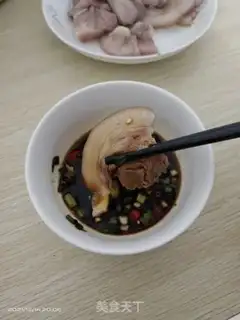 Make White pork head step 6