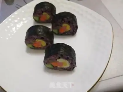 Make Red-tree rice buns step 12