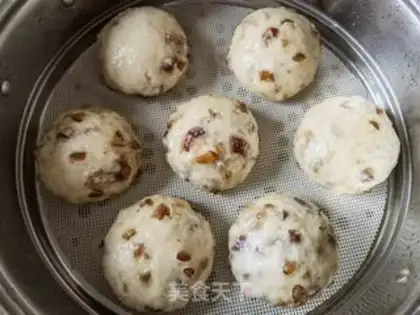 Make Red-tree rice buns step 14